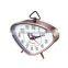 Retro triangle matell alarm clock mechanism desktop clock
