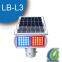 Led solar Aluminum remote control traffic light
