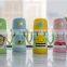 high quality 250ml children vacuum flask with straw and handles