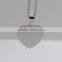 Custom metal bone shaped dog id tag with chain