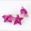 synthetic machine cut star shape good polished ruby corundum gemstone