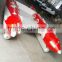 3.8m red high speed rowing boat CE inflatable boat for water leisure