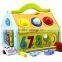 Intelligent Number Knocking House Wooden House Toy