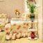 wholesale standing wooden flower pot racks fence christmas home decoration party display