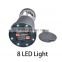 Dry Battery Powered Lantern 17 LEDS Retractable LED Lantern Portable