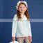 DK0044 dave bella 2015 autumn girls boutique sweater children's clothes girls jacquard sweater children's fashionable sweater