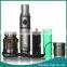 2000lm Waterproof Lotus Head LED Flashlight Suit Gray
