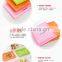 BPA free rectangle plastic fruit tray