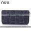 Leather wallet with coin slot and phone pocket the woman wallet