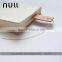 Free embossed logo custom design genuine cowhide leather bookmark