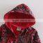 18M-6Y (F3472) nova kids factory producing stock fleece baby girls hoodies winter printed hoodies children clothing winter coats