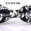 2016 handmade fashion bow tie print luxury adjustable wedding Tuxedo Party groom