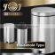 Stainless Steel Modern Furniture Recycle Home Cheap Waste Bin