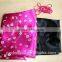 Colorful Customized Pattern Satin Wedding Bag