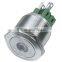 Illuminated Waterproof Push Button Switch L25(Dia.25mm) 2NO2NC