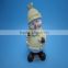 Cute resin mini snowman craft for christmas decorations