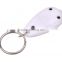 Factory White Light Promotional LED Souvenir Keychain