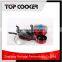 Aluminum press color nonstick cookware set