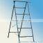 Folding "A" trsetle frame scaffolding