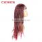 Cheap wholesale factory price 100% human hair ponytail lace front wig