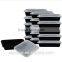 sturdy and durable containers 1 compartment microwave safe food storage container with clear lid