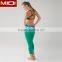custom newest four way stretchy fitness clothing tight women yoga capri pants