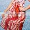 wholesale Summer lady beach sarong 2014 sexy fashion printed beach pareo & SARONGS