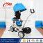 Colorful new model children tricycle two seat / baby stroller tricycle / kids double seat tricycle