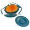 Baby 360 Rotating Spill-proof Gyro Bowl with lid