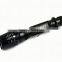 Hot Sale V2-858 18650 battery rechargeable long distance torch xm-l T6 aluminum led flashlight torch