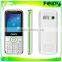 low end 2.4" lcd screen wholesale bar type feautre phones for eldery people DUAL SIM