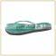 2015 stitching wedge women flip flop soft EVA flat lady slipper