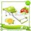 High Quality Heavy Duty Mandoline Slicer Vegetable Chopper Stainless Steel 5 Different Inserts V-Blade Slicer