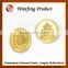 High quality low price antique plated gold coins in China