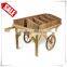 Wooden Retail Display Cart with Chalkboard contemporary bar cart                        
                                                Quality Choice