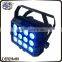 12-6in1 RGBWA UV IP65 waterproof led flood light for barn wedding venue decorate
