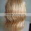 blonde virgin european hair full lace wig                        
                                                Quality Choice