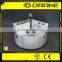 3 jaw sationary Thru-hole hydraulic power chuck for cnc lathe machine center