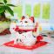 waving hands lucky cat for home decoration                        
                                                                                Supplier's Choice