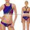 Many colors tankini swimwear thong swimsuit