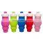 Portable Silicone Folding Water Bottle Outdoor Hiking Riding Camping Water Container