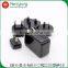 multi port 4.8a 3a 5 volt usb wall adapter with interchangeable us/uk/eu/au plugs