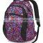Xiamen XZH 600D polyester school bag backpack mochilas