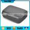 black pu leather waterproof eva hard disk case