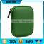 Green pu Waterproof Eva Hard Disk Hdd Flight Case Box