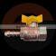 brass gas ball valve with butterfly handle EN331 standard