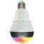 LED Music Light Bulb Color Changing Speaker with Bluetooth