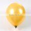 best selling metallic latex balloons 12 inch balloon