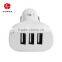 HUNDA Brand Intelligent Dual USB Cigarette Car Charger for and Tablet PC