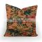 "Modern Lady" Style printed Weave Pillow Cover For Cafe/Bar Decorative